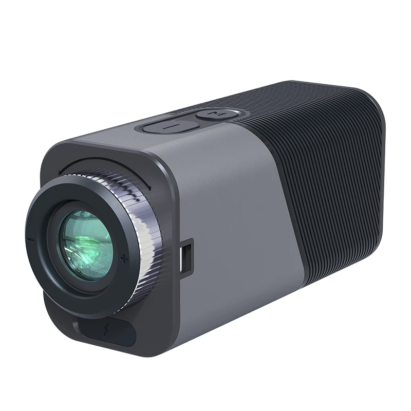 Golff rangefinder dull gweithredu
