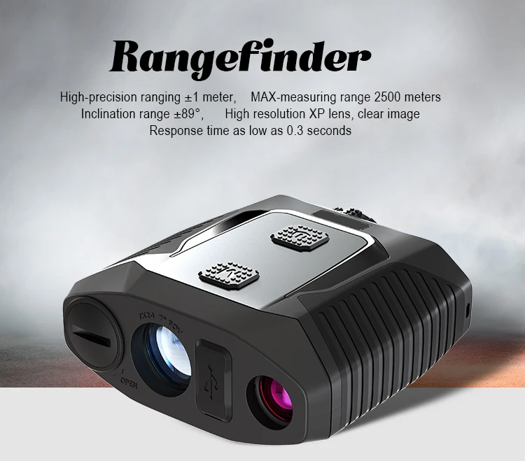 Cymhwyso a Defnyddio Rangefinder Laser
