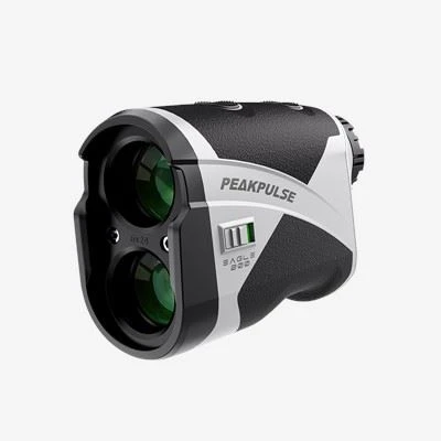 Golff Canfyddwr Laser 7 gradd FOV Eang Eang Gyda Polyn Baner Uchel-Drachywiredd Cloi Swyddogaeth Dirgryniad Modd Llethr Sgan Parhaus